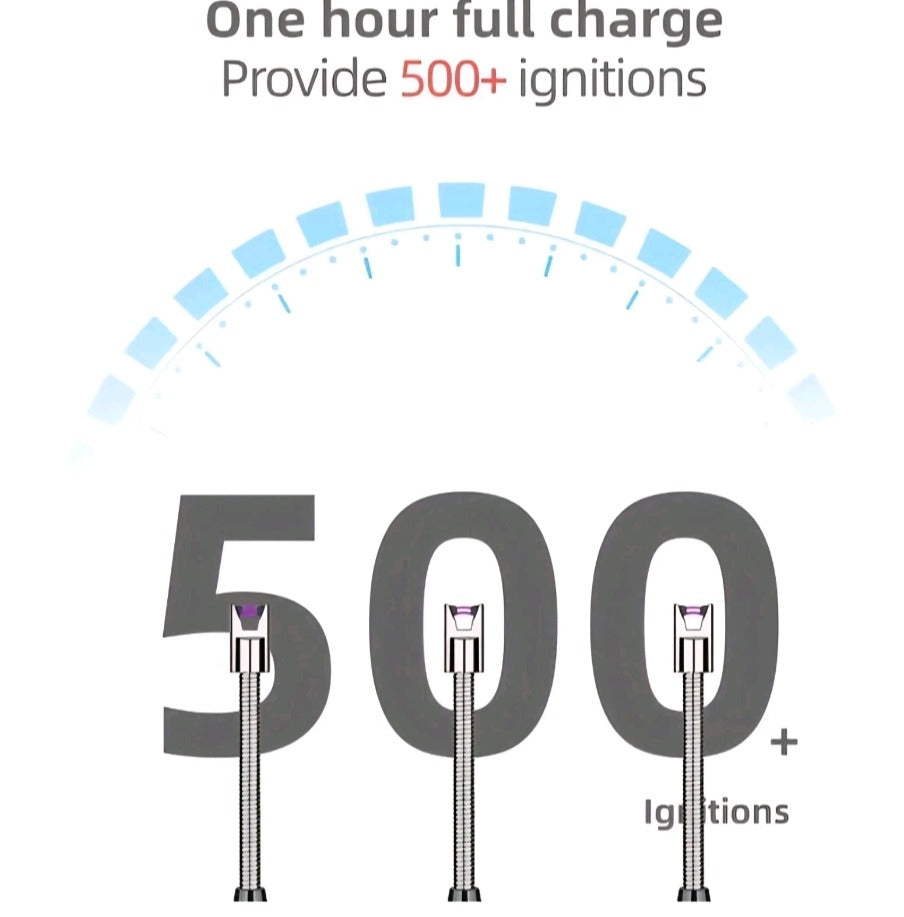 USB Rechargeable Electric Long Neck Windproof Candle Lighters