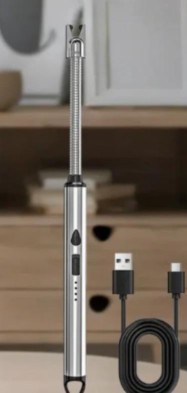 USB Rechargeable Electric Long Neck Windproof Candle Lighters